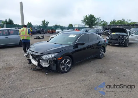 2020 Honda Civic Lx from USA, damaged, VIN 2HGFC2F67LH536423